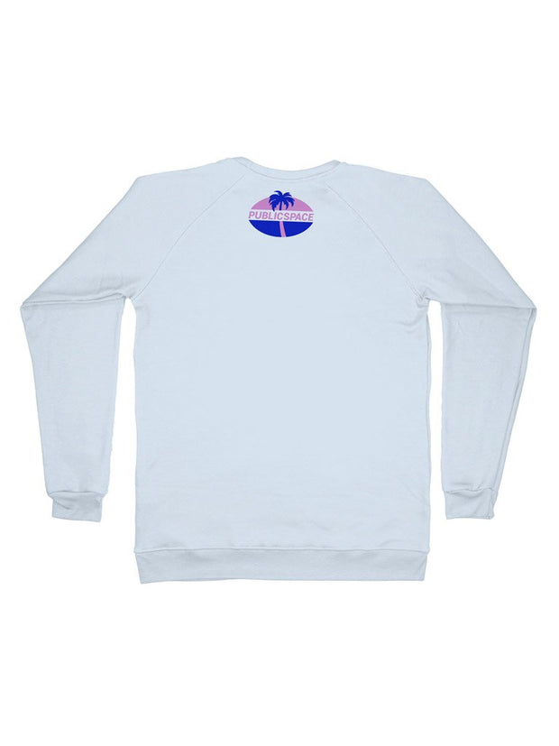 Public Wave Sweatshirt - Public Space xyz - vaporwave aesthetic clothing fashion, kawaii, pastel, pastelgrunge, pastelwave, palewave
