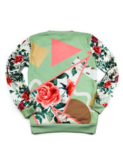 Fall Floral Sweatshirt - Public Space xyz - vaporwave aesthetic clothing fashion, kawaii, pastel, pastelgrunge, pastelwave, palewave
