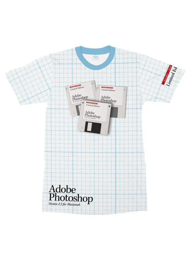adobe photoshop floppy disk t-shirt