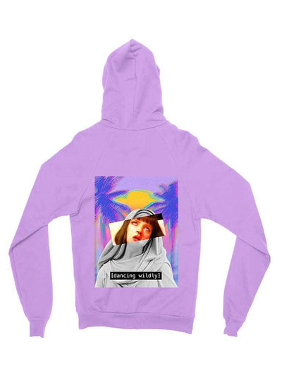 dancing wildly zip hoodie - Public Space xyz - vaporwave aesthetic clothing fashion, kawaii, pastel, pastelgrunge, pastelwave, palewave