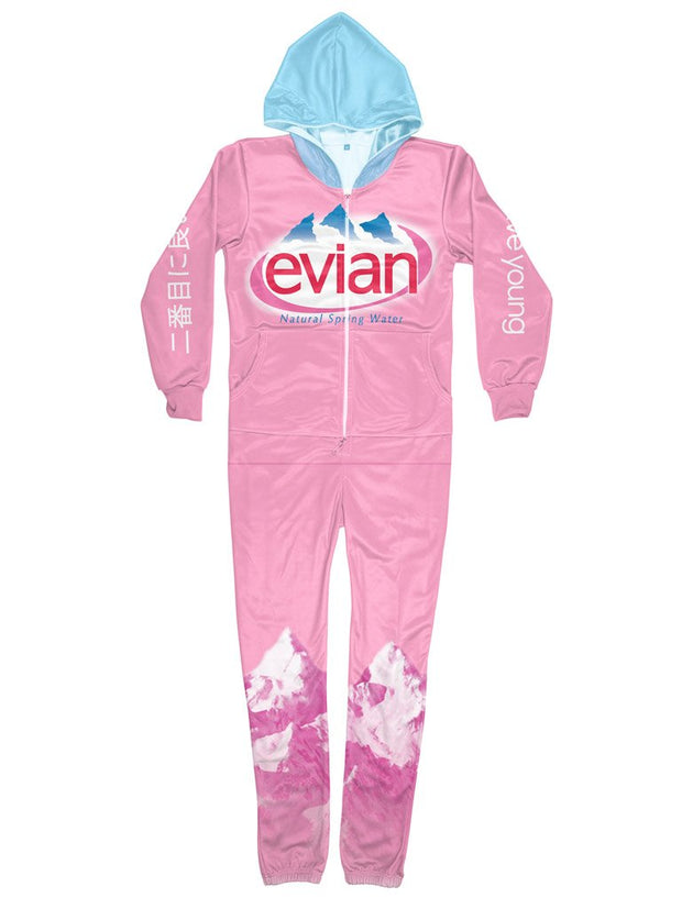 evian onesie - Public Space xyz - vaporwave aesthetic clothing fashion, kawaii, pastel, pastelgrunge, pastelwave, palewave