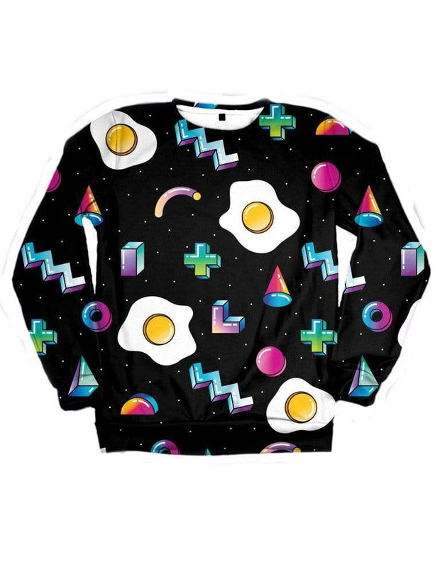 Eggs and Math Sweatshirt - Public Space xyz - vaporwave aesthetic clothing fashion, kawaii, pastel, pastelgrunge, pastelwave, palewave