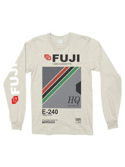 fuji vhs long sleeve t - Public Space xyz - vaporwave aesthetic clothing fashion, kawaii, pastel, pastelgrunge, pastelwave, palewave