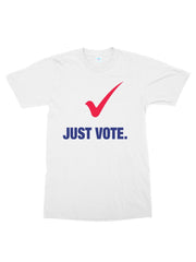 just vote cotton t-shirt