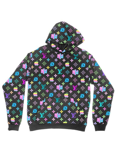louis vapor monogram (black) hoodie