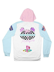 nascarwave zip hoodie - Public Space xyz - vaporwave aesthetic clothing fashion, kawaii, pastel, pastelgrunge, pastelwave, palewave