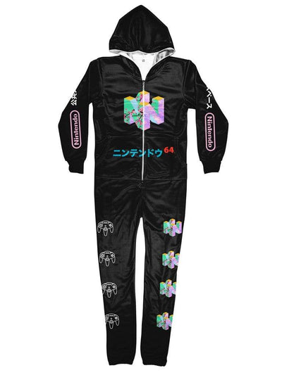 nintendo 64 onesie - Public Space xyz - vaporwave aesthetic clothing fashion, kawaii, pastel, pastelgrunge, pastelwave, palewave