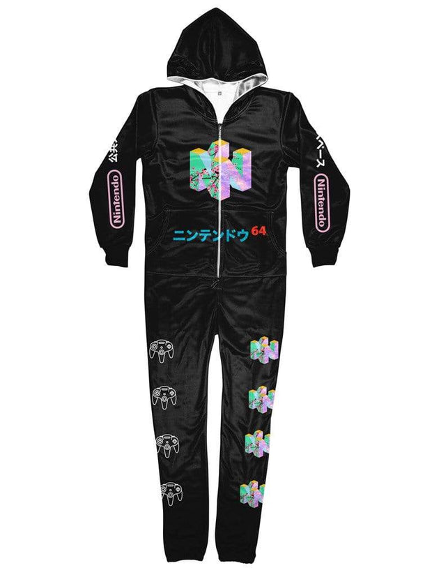 nintendo 64 onesie - Public Space xyz - vaporwave aesthetic clothing fashion, kawaii, pastel, pastelgrunge, pastelwave, palewave