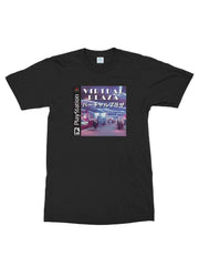 playstation: virtual plaza t-shirt - Public Space xyz - vaporwave aesthetic clothing fashion, kawaii, pastel, pastelgrunge, pastelwave, palewave