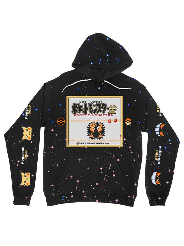 gold version galaxy hoodie