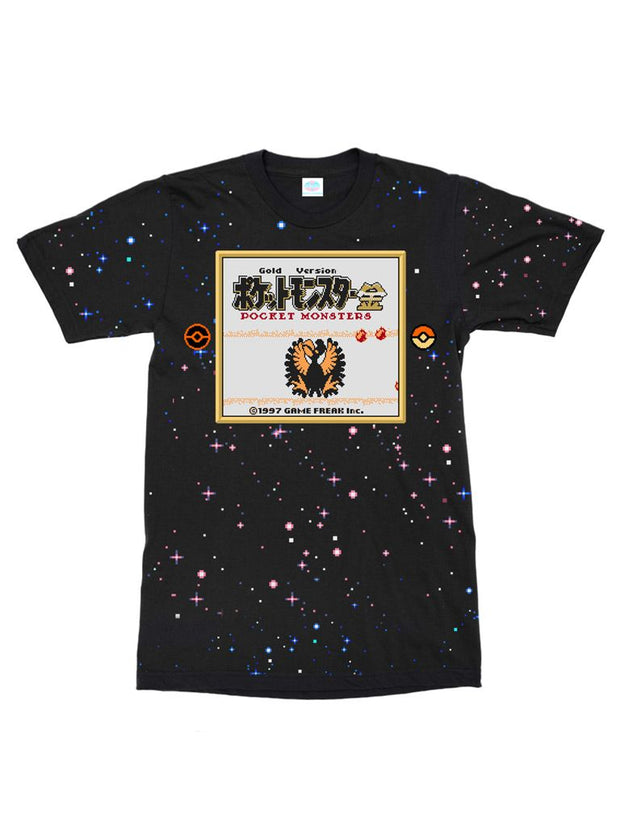gold version galaxy t-shirt