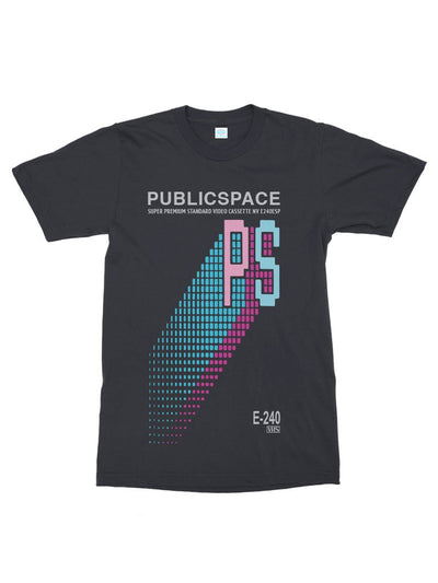 ps vhs t-shirt - Public Space xyz - vaporwave aesthetic clothing fashion, kawaii, pastel, pastelgrunge, pastelwave, palewave