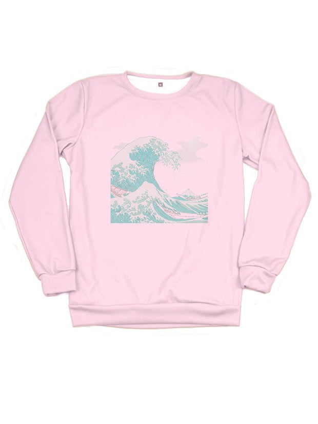 Palewave Sweatshirt - Public Space xyz - vaporwave aesthetic clothing fashion, kawaii, pastel, pastelgrunge, pastelwave, palewave