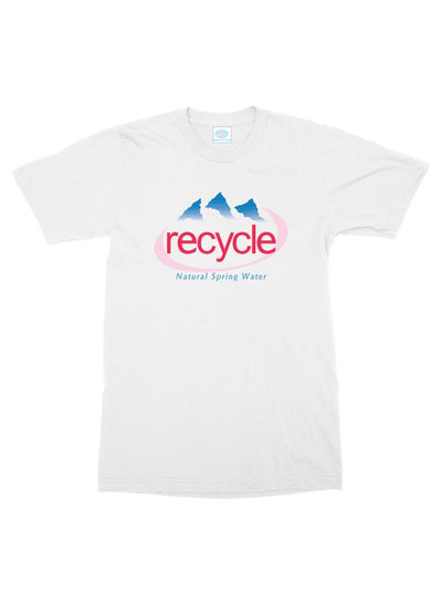 recycle evian t-shirt