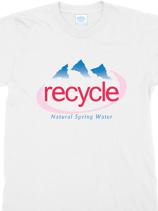 recycle evian t-shirt