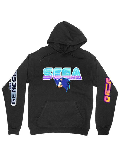 sega sonic cotton hoodie