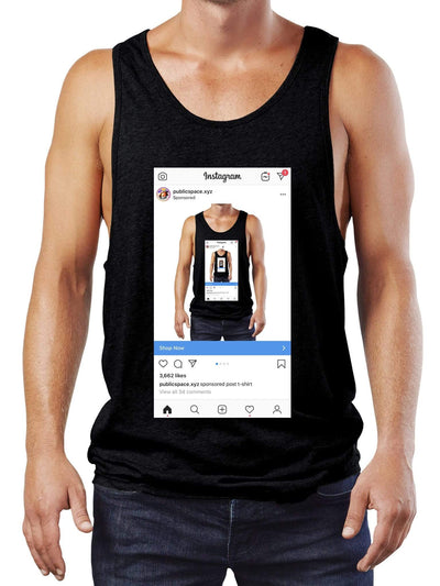 sponsored post tank top