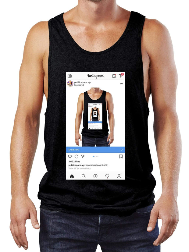 sponsored post tank top