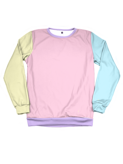 Pastel Lollipop Sweatshirt - Public Space xyz - vaporwave aesthetic clothing fashion, kawaii, pastel, pastelgrunge, pastelwave, palewave