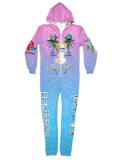vaporwave 2012 onesie - Public Space xyz - vaporwave aesthetic clothing fashion, kawaii, pastel, pastelgrunge, pastelwave, palewave
