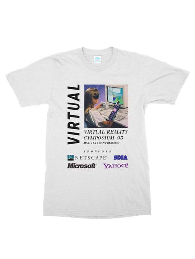 vr conf 1995 t-shirt - Public Space xyz - vaporwave aesthetic clothing fashion, kawaii, pastel, pastelgrunge, pastelwave, palewave