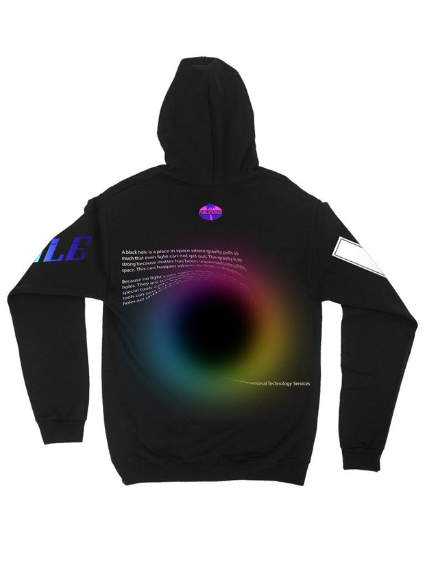 black hole hoodie