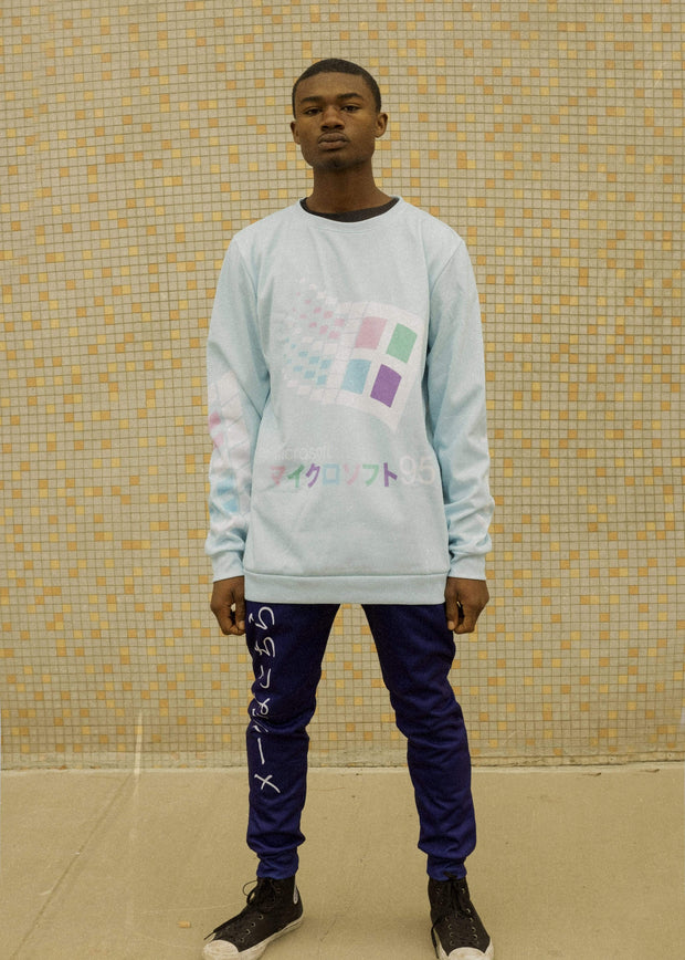 Candy 95 Sweatshirt - Public Space xyz - vaporwave aesthetic clothing fashion, kawaii, pastel, pastelgrunge, pastelwave, palewave