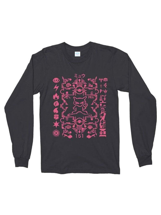 ancient mew long sleeve cotton tee