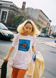 riding dolphins t-shirt - Public Space xyz - vaporwave aesthetic clothing fashion, kawaii, pastel, pastelgrunge, pastelwave, palewave