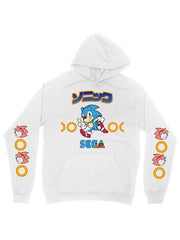 sonic rosy cotton hoodie